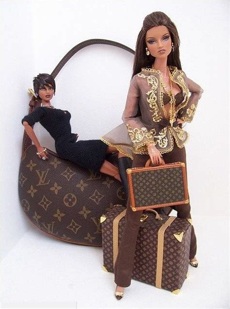 louis vuitton barbie doll|barbie chanel bag.